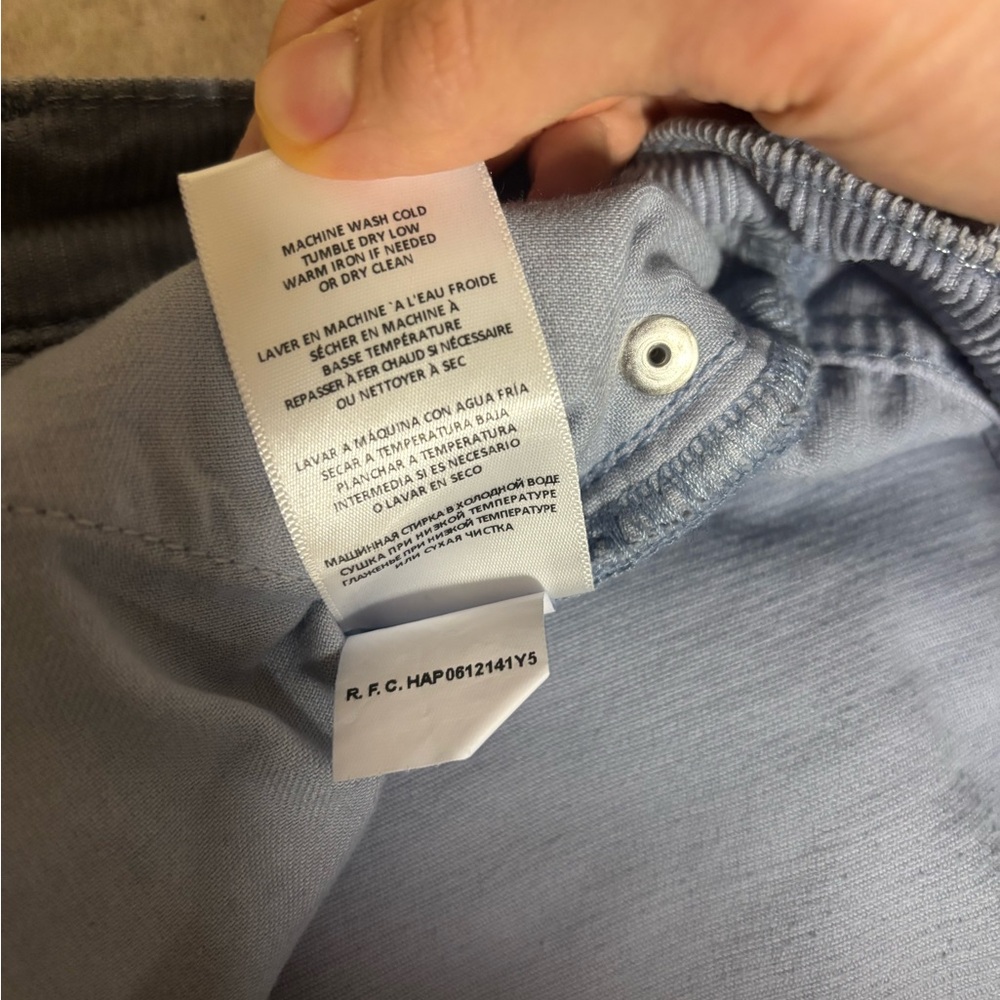 RE/DONE 70s Corduroy Jeans in Blue Size 25 - Picture 10 of 10